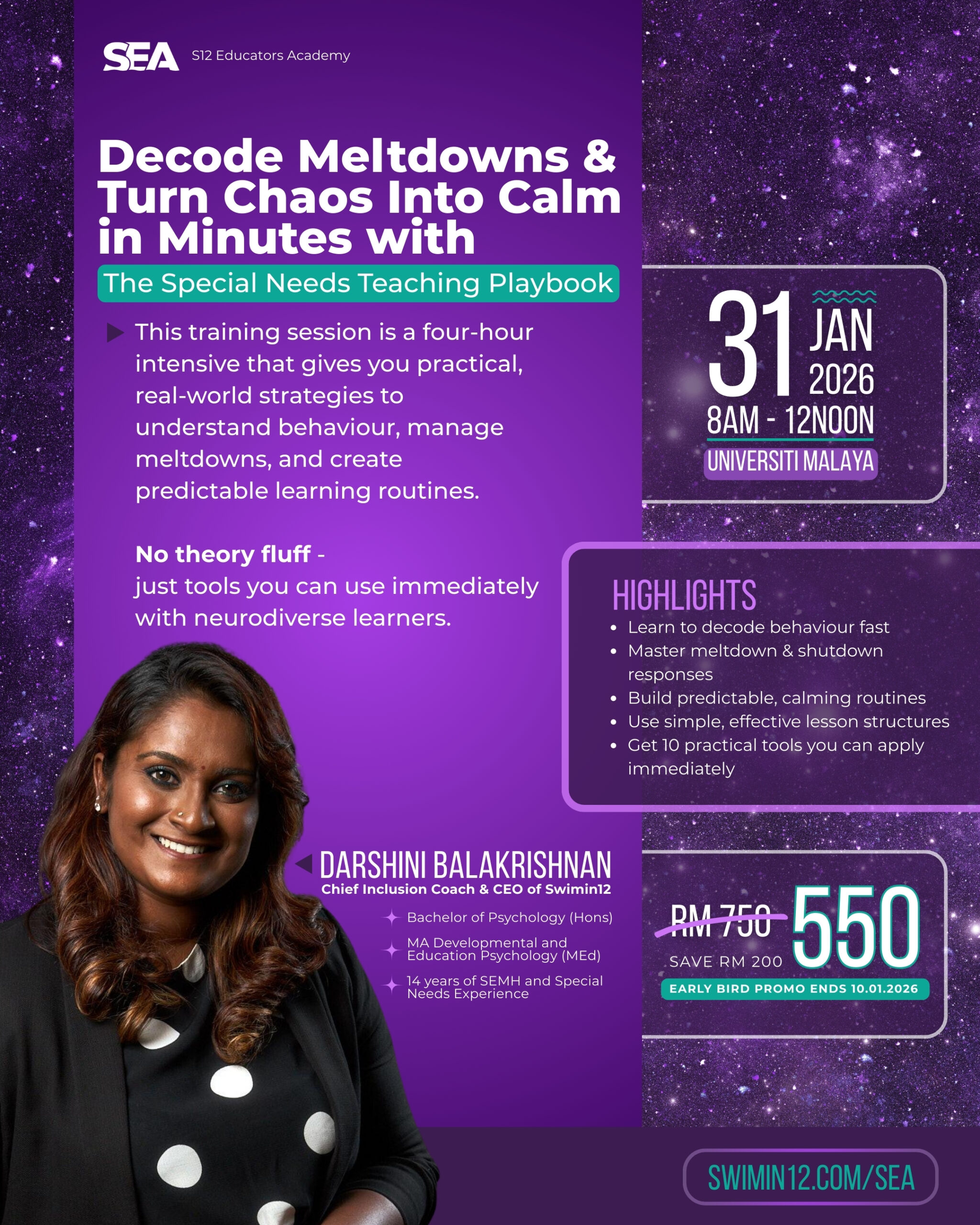 The Special Needs Teaching Playbook workshop