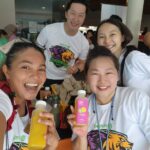 A team of F&B vendor at Swimin12's annual swimming competition, Aqua Champs League Fest